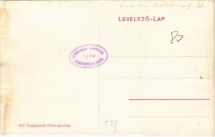 Párnica, utca, lovaskocsi, Tomaschoff Flóris üzlete és saját kiadása / street, shop, horse cart (fl)