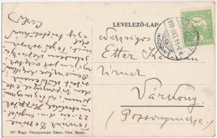 1913 Nyitraivánka, Nyitra-Ivánka, Ivanka pri Nitre; Tóth Vilmos kastélya / castle