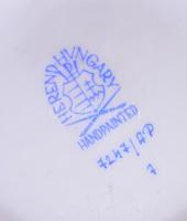 Herendi Apponyi mintás kaspó, kézzel festett, jelzett, hibátlan m: 9 cm, d: 12 cm