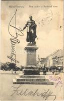 Marosvásárhely, Targu Mures; Bem szobor a Széchenyi téren / statue, square (fl)