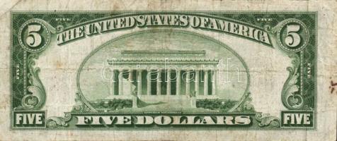 USA/Federal Reserve Note 1934C 5$ T:III