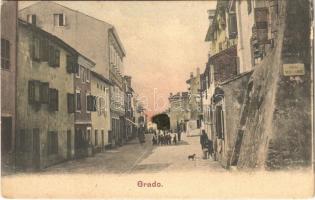 Grado, Piazza Bella Corte / street view, square (fl)
