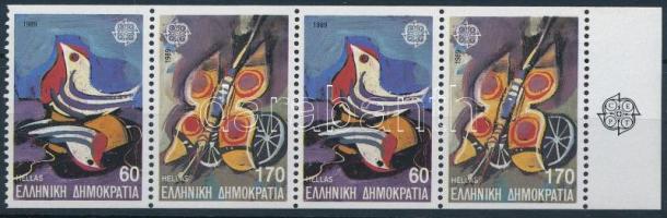 Europa CEPT bélyegfüzet lap, Europa CEPT stamp-booklet sheet