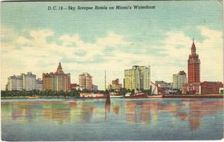 1949 Miami (Florida), sky scraper hotels, ship