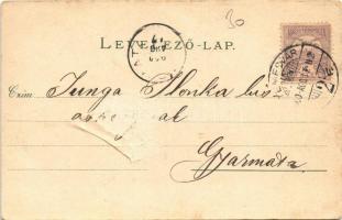 1900 Temesvár, Timisoara; Józsefvárosi zárda. Polatsek kiadása / convent, nunnery (Rb)