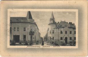 1913 Marosvásárhely, Targu Mures; Domokos szálloda, Pecha Károly fodrász üzlete / hotel, hairdresser's shop (EK)