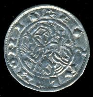 Salamon 1063-74. Denár Ag ÉH.10 hátlapi kettősveret T:2+