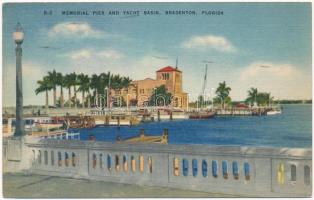 1950 Bradenton (Florida), memorial pier and yacht basin