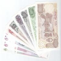 Argentína 1970-1990. 10xklf bankjegytétel T:I,I-
Argentina 1970-1990. 10xdiff banknote lot C:UNC