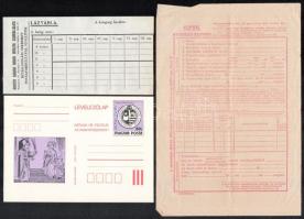 cca 1890-1970 8 db egészségüggyel kapcsolatos irat