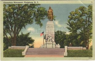 Plattsburg (New York), Champlain monument (EB)