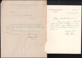 1902-1931 Egyesületek, szövetkezetek, társulatok iratai, 10 db