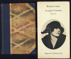 Ady Endre: Sápadt emberek és történetek (Atheneum, Budapest) + Robotos Imre: Az igazi Csinszka