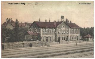 1914 Dunakeszi, Dunakeszi-Alag vasútállomás (r)