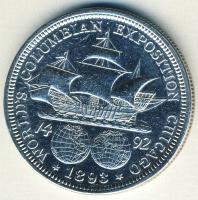 USA 1893. 1/2$ Ag "Columbian" T:2/3