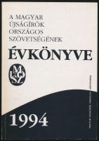 1994 MÚOSZ évkönyv .Magyar Újságírók Országos Szövetségének évkönyve. 280p.