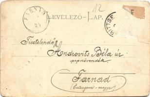 1905 Szulyó-völgy, Szulyó-hegység, Súlovské údolie, Súlovské vrchy (Vágvölgy, Povazie); A Vág völgye...