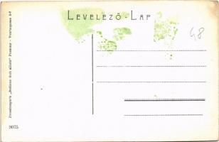 Dévény, Theben a. d. Donau, Devín (Pozsony, Bratislava); Árpád szobor. Bediene dich allein 9075. / m...