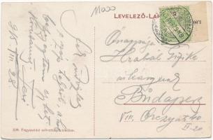 1915 Taksony, Taksonyfalva, Takson, Matúskovo; Fő utca, Római katolikus iskola és paplak. Kiadja a F...