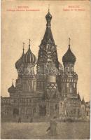 Moscow, Moscou; Église de St. Basile / church