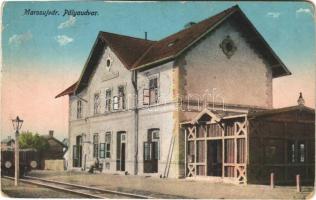 1940 Marosújvár, Uioara, Ocna Mures; Pályaudvar, vasútállomás / railway station (Rb)