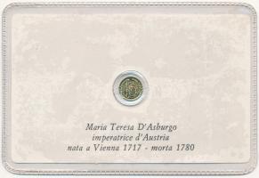 DN "Mária Terézia" jelzetlen modern mini Au pénz, lezárt, eredeti műanyag tokban (0.333/10...