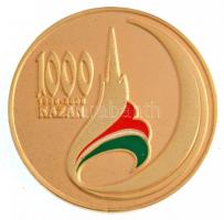 Oroszország 2005. "Jéglabda Világbajnokság 2005 Kazany" aranyozott, részben festett, kétol...