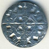 I.László 1077-95. Denár Ag ÉH.20 hátlapon előlap negatívja T:2-