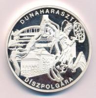 DN Dunaharaszti Díszpolgára fém emlékérem (42,5mm) T:PP (csak az előlap)