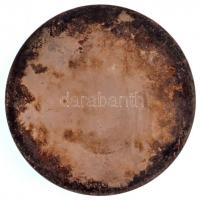 ~1950. "DIÁK SZÖVETSÉG" labdarúgás témájú fém sport emlékérem, nemzeti színű zománcozott B...