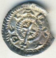 Béla herceg 1064-74. Denár Ag ÉH.6 T:2 peremen kitörés
