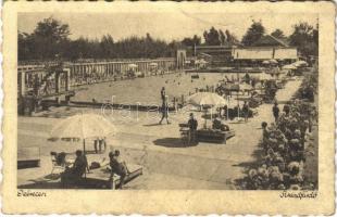 1940 Debrecen, strandfürdő (EB)