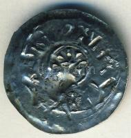 Géza herceg 1064-74. Denár Ag ÉH.12 T:2- középen benyomódással