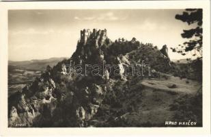 Hricsó, Ricsóváralja, Hricovské Podhradie (Vágvölgy, Povazie); Hricovsky hrad / Hricsó vára / castle in Váh Valley