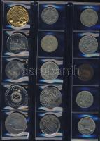 411db világpénz, igen sok tengerentúllal, albumlapokon, jobbakkal T:vegyes