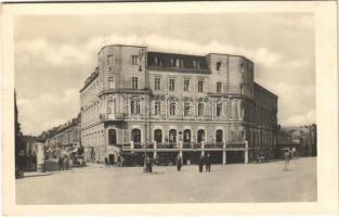 1947 Zsolna, Zilina; utca, automobil / street view, automobile (fl)