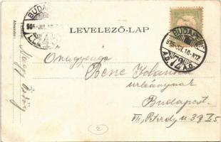 1905 Budapest IX. Népliget, Sporttelep, tenisz pálya (EK)