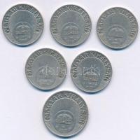 1927-1939. 10f-20f Cu-Ni (6xklf) T:1--2-
Adamo P3, P4