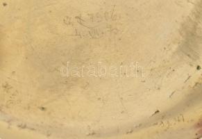 Moeri angol 8 napos zsebóra. Fém tokos, jelzett szerkezettel, sérült számlappal, működő állapotban d...