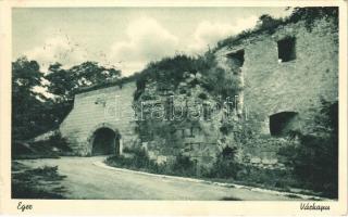 1939 Eger, várkapu