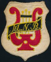 M.N.B. felvarró, 10×8,5 cm