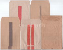 5db-os fémpénz papírzacskó tétel, benne használatlan "Országos Takarékpénztár 100 forint - 100 ...