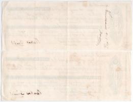 1900-1938. 5db-os kitöltött váltó tétel, felülbélyegzésekkel T:III