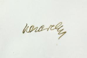 Zsolnay - Victor Vasarely: Hexa 3. A Magyar államvasutak részére készített limitált, számozott, porc...