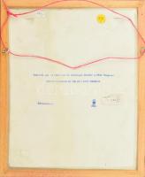 Zsolnay - Victor Vasarely: Hexa 3. A Magyar államvasutak részére készített limitált, számozott, porc...