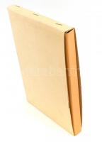 cca 1900 80 db dombornyomott litho gyűjtőkép bélyegalbumban