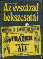 Füzesy Zoltán: Az évszázad bokszcsatái. Dedikált magazin szerű nyomtatvány. 1978.
