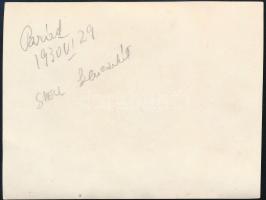 1930  Parád, Shell benzinkút, fotó, hátoldalon feliratozva, 11×8,5 cm