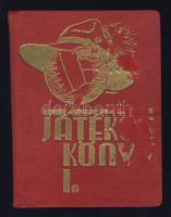 1939 Velősí Béla: Játékoskönyv, Magyar Cserkészszövetség, Budapest