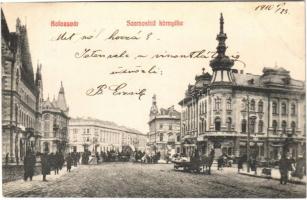 1910 Kolozsvár, Cluj; Szamoshíd környéke / street near the Somes river bridge